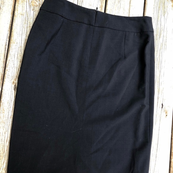 Armani Collezioni skirt size 4 black pencil - Picture 5 of 7